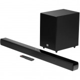 Soundbar JBL SB170, 2.1, 220W, Wireless Subwoofer, Dolby Digital, Bluetooth, HDMI ARC, Negru