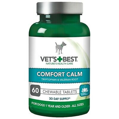 Suplimente pentru reducerea anxietatii cainilor, Vet&#039;s Best Comfort Calm, 60 capsule