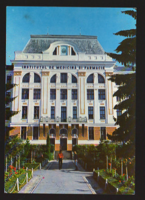 CPIB 19775 CARTE POSTALA - TARGU MURES. INSTITUTUL DE MEDICINA SI FARMACIE foto