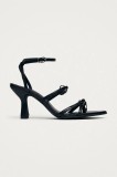 Alohas sandale de piele Malia culoarea negru, S100598-01