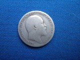 SIX PENCE 1909 EUARD VII / ANGLIA-Ag