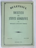 BULETINUL SOCIETATII DE STIINTE GEOGRAFICE DIN REPUBLICA SOCIALISTA ROMANIA , SERIE NOUA , VOLUMUL II , 1972