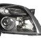 Far Opel Vectra C 09.2001-09.2005 SIGNUM 06.2003-09.2005 DEPO fata dreapta , tip bec H7+H7, culoare rama negru