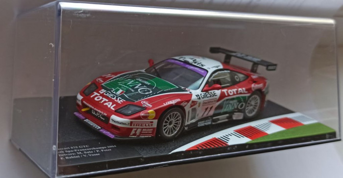 Macheta Ferrari 575 GTC 24h Spa-Francorchamps 2004 - IXO/Altaya 1/43