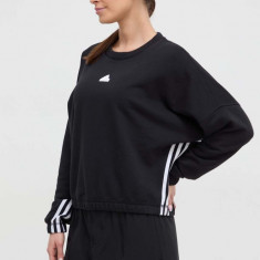 adidas bluză femei, culoarea negru, cu model IP2391