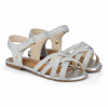 Sandale Fete Mini Me Glitter/Silver 29 EU, Argintiu, BIBI Shoes