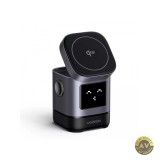 Incarcator Retea Wireless UGREEN W709 Uno 2in1 15W 1.67A Negru