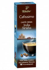 Capsule cafea Tchibo Cafissimo Caffe Crema India Sirisha 10 buc foto