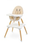 Scaun de masa transformabil Caretero TUVA Beige