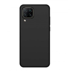 Husa Soft-touch compatibila cu Samsung Galaxy A12, - Silicon Slim, Negru foto