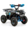 Mini ATV Asix M10, 50cc, 2 Timpi, Roti 6 inch, Pornire Electrica, Gri