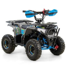 Mini atv Asix M10, roti 6inch, 50cc, 2 timpi, pornire electromotor, culoare gri/... Cod Produs: MX_NEW A6-M10/6ES8-3