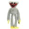 Jucarie de Plus Huggy Wuggy, 40 cm, Brate Flexibile Gri Deschis