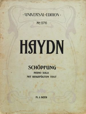 Carte Muzica Haydn Nr. 576 - Haydn , H170 foto