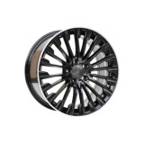 Jante PDW 19x8 5x112 ET38 negru cu margine polish compatibile Mercedes Cod: L95764F02 Automotive TrustedCars