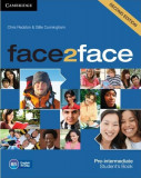 Face2face Pre-intermediate, Student&#039;s Book B1 - Paperback brosat - Chris Redston, Gillie Cunningham - Cambridge