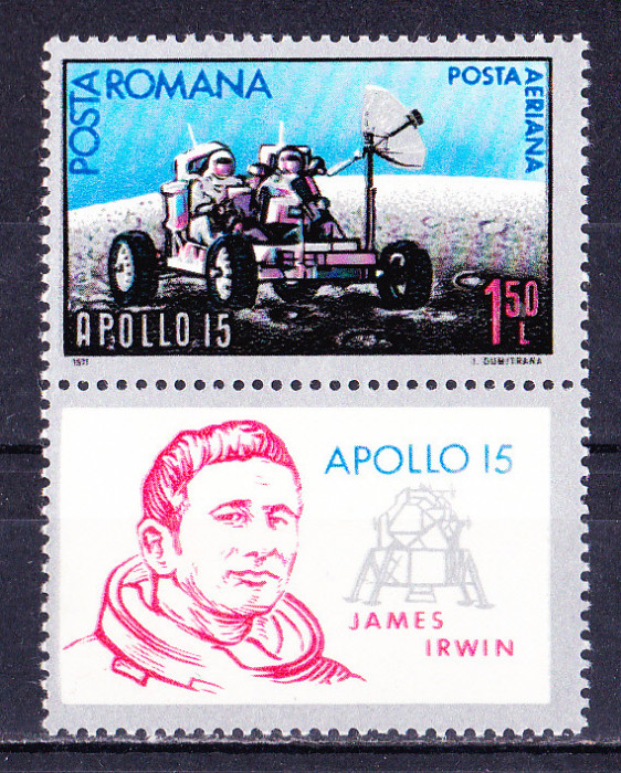 TSV$ - 1971 LP 772 APOLLO 15 MNH/** LUX