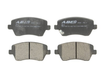 Set placute frana,frana disc SUZUKI SPLASH (2008 - 2016) ABE C18019ABE foto