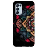 Husa compatibila cu Oppo A72 4G model Mandala Art, Silicon, TPU, Viceversa, Transparent, Carcasa