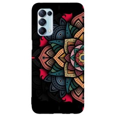 Husa compatibila cu Oppo Reno 4 5G model Mandala Art, Silicon, TPU, Viceversa