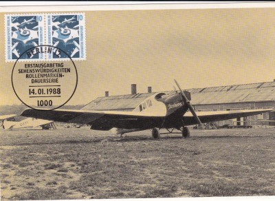 FILATELIE TEMATICA - PLIC GERMANIA TEMATICA AVION AVIOANE foto