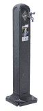 Stalp de apa pentru gradina ITWTAN cu robinet, 90 cm, antracit