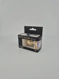 Dop Anal Hearty Buttplug, Medium, Auriu/Mov Deschis, Passion Labs
