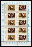ROMANIA 1975 LP 879 a COLABORAREA CULTURAL-ECONOMICA BLOC DE 5 SERII MNH, Nestampilat