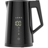 Fierbator electric inteligent Aeno AEK0007S, controler Strix , 1.7 l, filtru de calcar, protectie la fierbere uscata, corp cu pereti dubli neincalzito