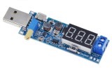 DC-DC converter step-up / step-down, IN:3.5-12V, OUT:1.2-24V VOLTMETRU (DC852)