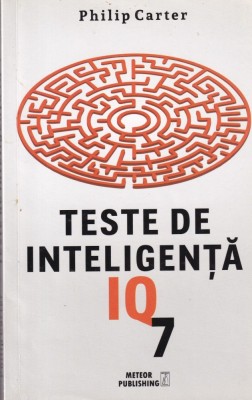 Philip Carter - Teste de inteligenta IQ 7 foto