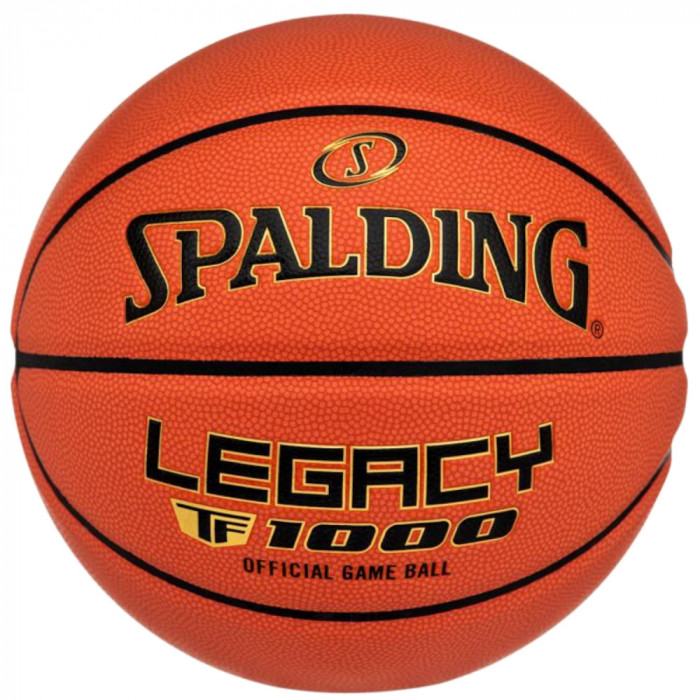 Mingi de baschet Spalding TF-1000 Legacy Logo FIBA Ball 76964Z portocale