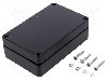 Carcasa aluminiu, 80mmx125mmx40mm, IP67, GAINTA - G107BK-IP67 foto