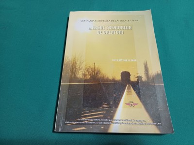 MERSUL TRENURILOR DE CĂLĂTORI * 2017-2018 * 02 foto