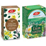Pachet Colon Sanatos (D66) 63cps + Ceai Colon Sanatos D64 50g