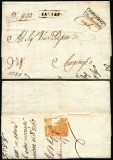 Italy 1811 Rare Stampless Cover + Content Sarnano Sanginesio D.1082