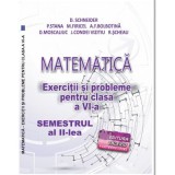 Matematica. Exercitii si probleme clasa a 6-a Semestrul al 2-lea - Delia Schneider