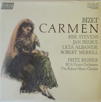 Vinil EDITIE CARTONATA 3xLP Bizet - Robert Merrill - Fritz Reiner &amp;ndash; Carmen (EX) foto