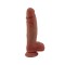 Vibrator Leso Curved Thrust Swing 22cm Flesh