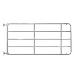 Poarta reglabila pasune Kerbl, 200-300 cm, galvanizata la cald, porti gradina, solutie durabila