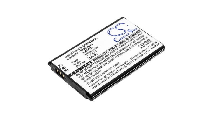 Cameron Sino Replacement Baterie Grandstream WP820, DP730, WP810, Lithium-ion 1200mAh Baterie