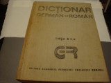 Dictionar German Roman - 1989 ed Academiei