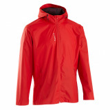Jachetă Protecție Ploaie Fotbal T100 Roșu Adulţi, Kipsta
