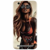 Husa silicon pentru Xiaomi Redmi 5A, Tattoed Girl