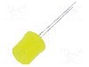 Dioda LED, 9,7mm, galbena, 585...595mcd, 20mA, 1,8...2,6V, OPTOSUPPLY - OSY5PAA6K4A