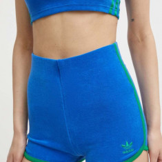 adidas Originals pantaloni scurți Short Shrts femei, neted, high waist, JG8059