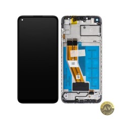 Display cu Touchscreen Samsung Galaxy A11 A115 cu Rama Negru Service Pack GH81-18760A