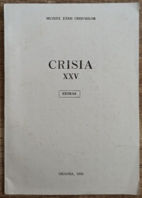 Crisia XXV, sapaturile arheologice de la Sannicolau de Beius// dedicatie foto
