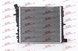 Radiator racire Audi R8 20; motor 4.2 V8, 5.2 V10, radiator auxiliar, dimensiuni [mm] 352x330x32; 420121252; 420121252A; 420121252B; SRLine,