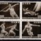 Japonia 1949, Mi #471-474**, bloc de 4, sport, iahting, tenis, MNH! Cota 50 &euro;!